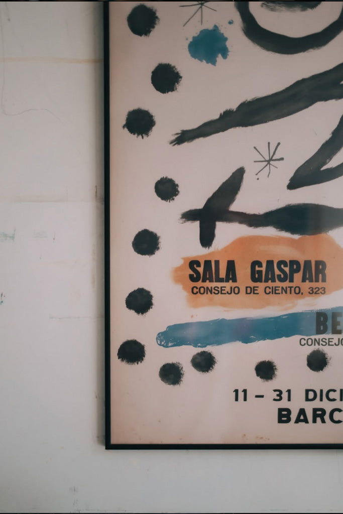 ジョアン・ミロ　ポスター額装