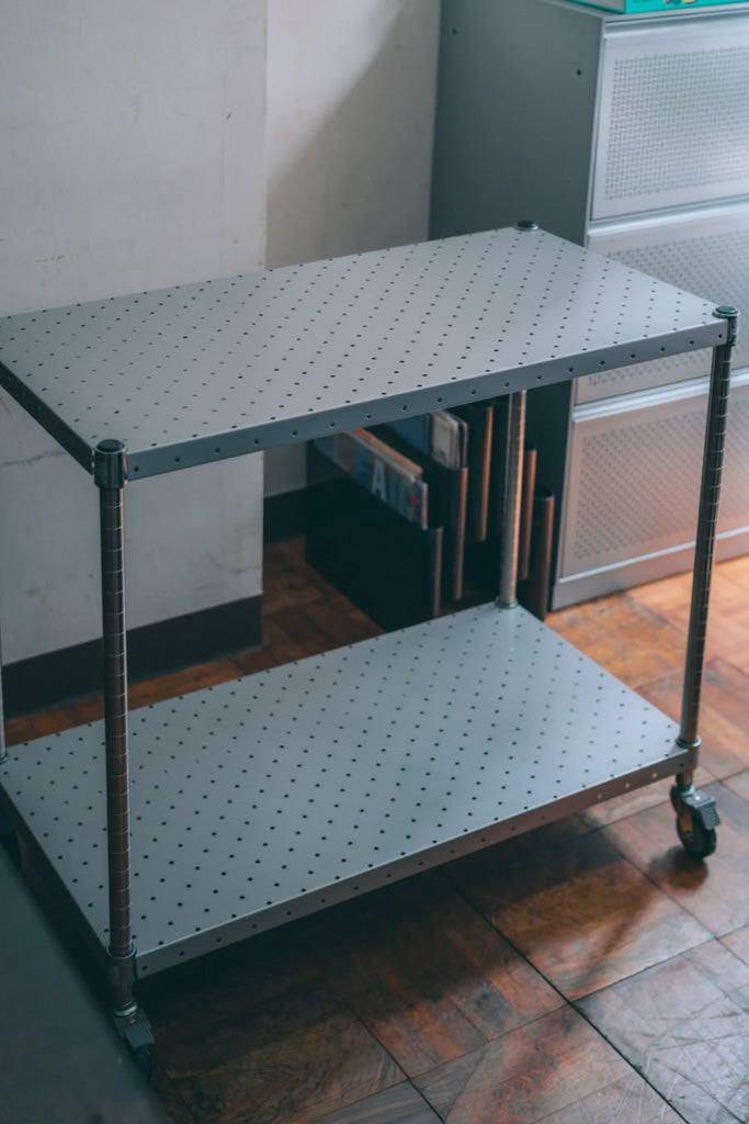 ホームエレクタ スチールワゴン