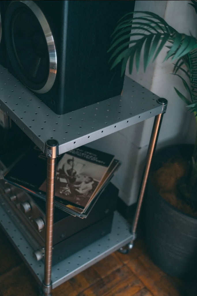 ホームエレクタ スチールワゴン