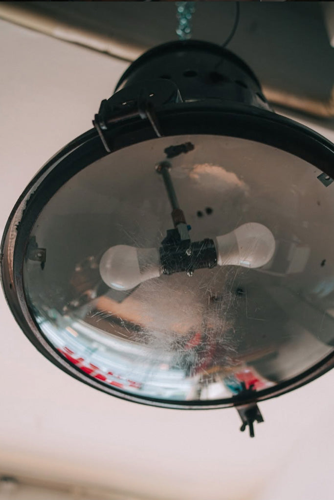 NAVY INDUSTRIAL LAMP