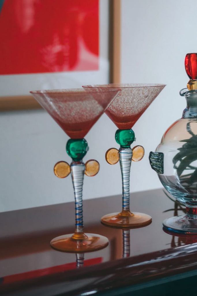 Jiří Šuhájek（ジリ・シュハイエク）マティーニグラス(チップあり)