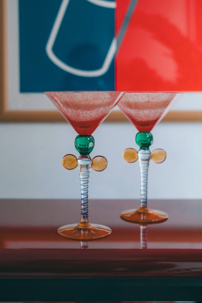 Jiří Šuhájek（ジリ・シュハイエク）マティーニグラス(チップあり)