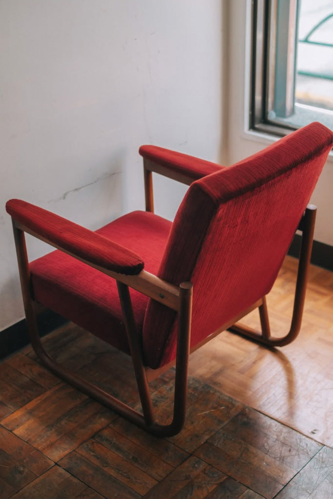 飛騨産業 ラウンジチェア (補修あり)