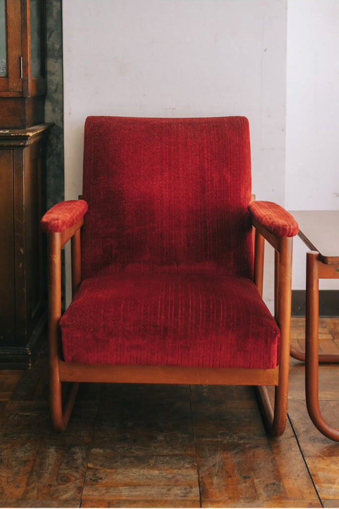 飛騨産業 ラウンジチェア (補修あり)