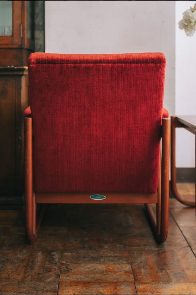 飛騨産業 ラウンジチェア (補修あり)