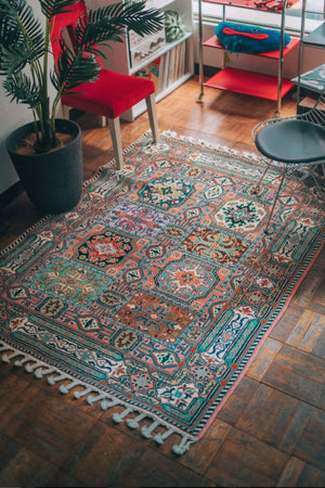 トルコ製手織りラグ