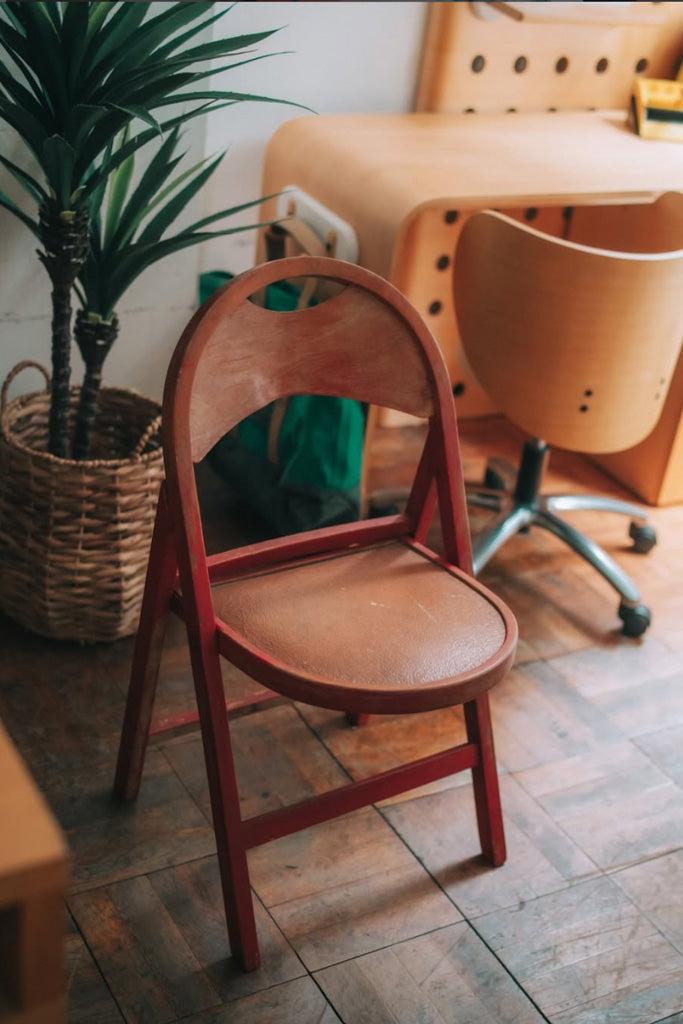 木製折りたたみ椅子