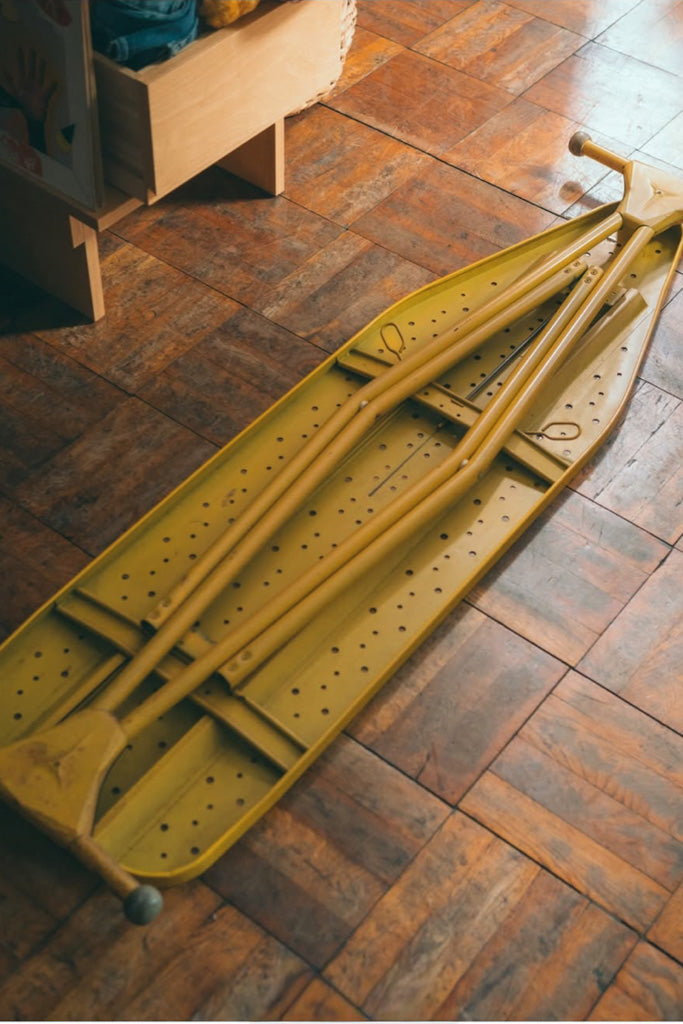 イエロースチール製アイロン台