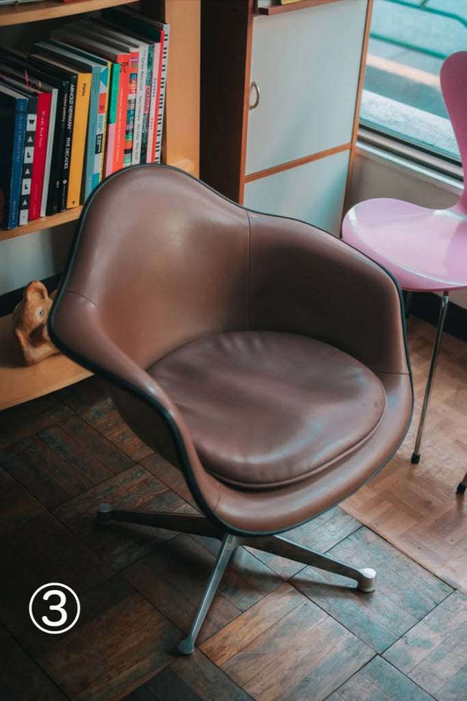 ハーマンミラーアームシェルチェア③