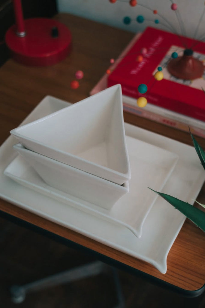 PAOLA C. お皿3種(トライアングル型 深皿)