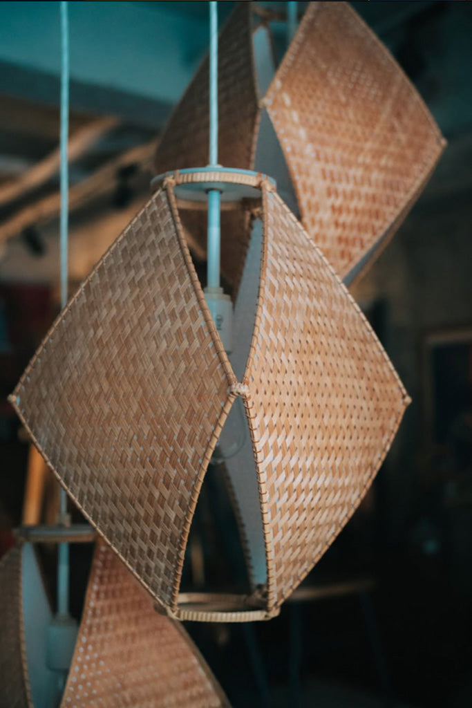 yamagiwa 竹のあかり３灯ペンダント