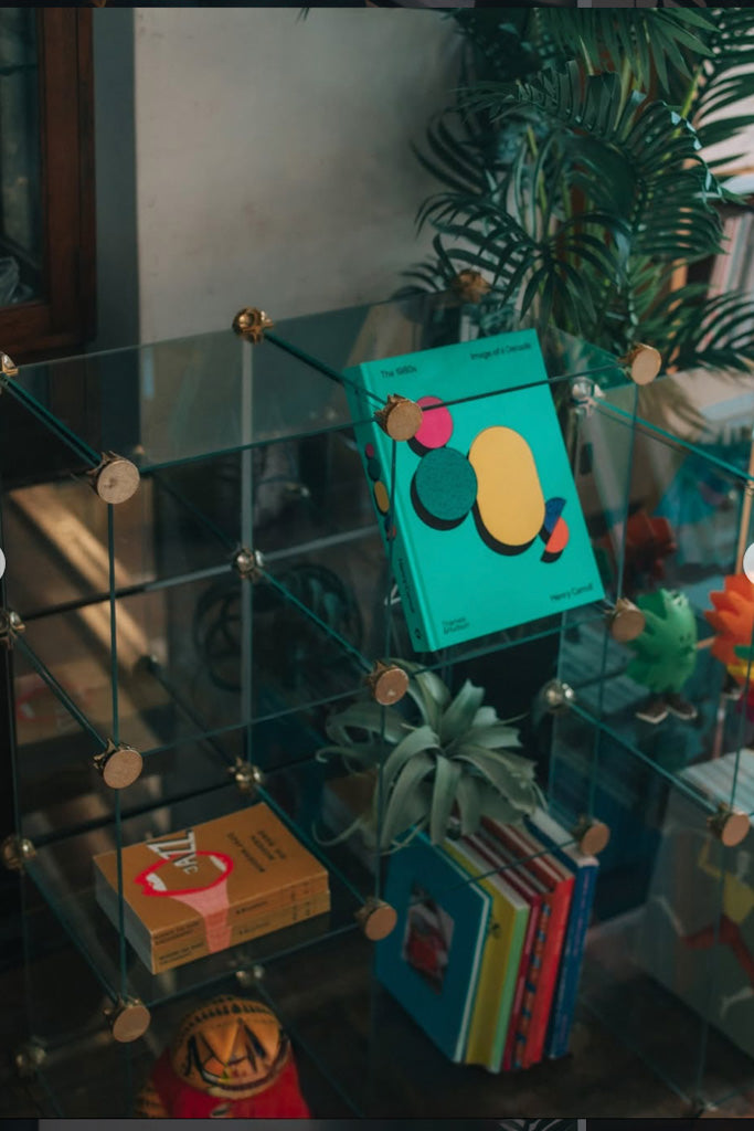 ガラスモジュールラック(長方形4マス)