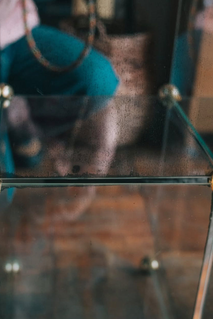 ガラスモジュールラック(長方形4マス)