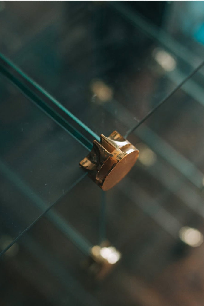 ガラスモジュールラック(長方形4マス)