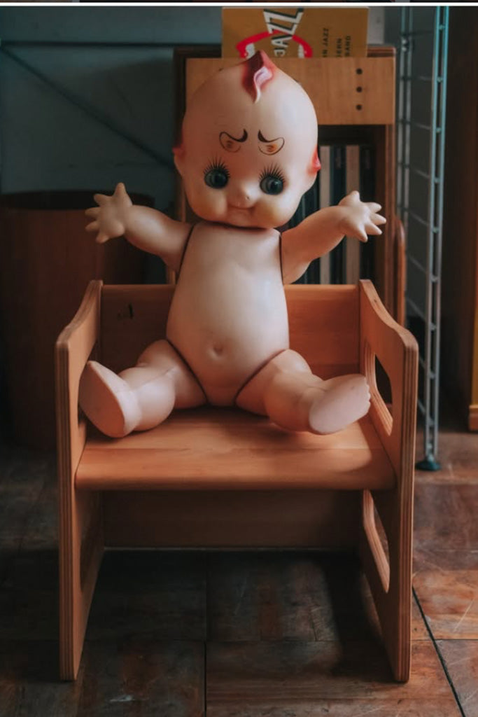 バーチ合板の3wayキッズチェア