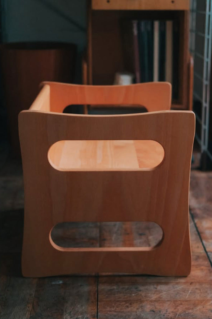 バーチ合板の3wayキッズチェア