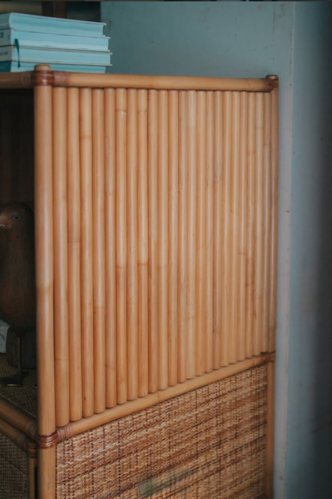 ラタンチェスト