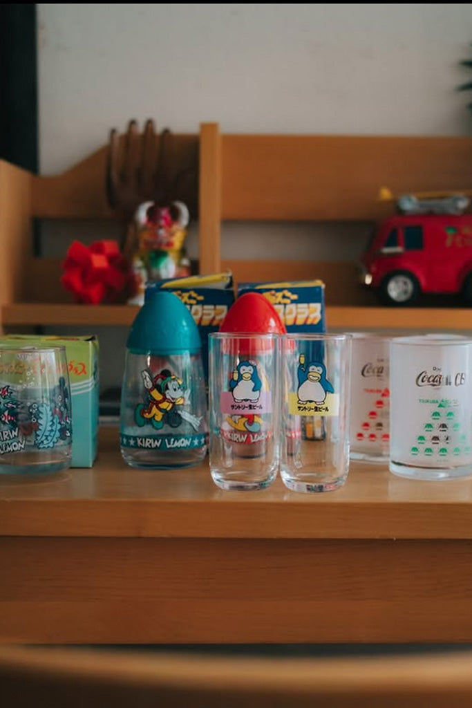 80'sノベルティグラス(サントリーエード ポパイグラス箱無し)