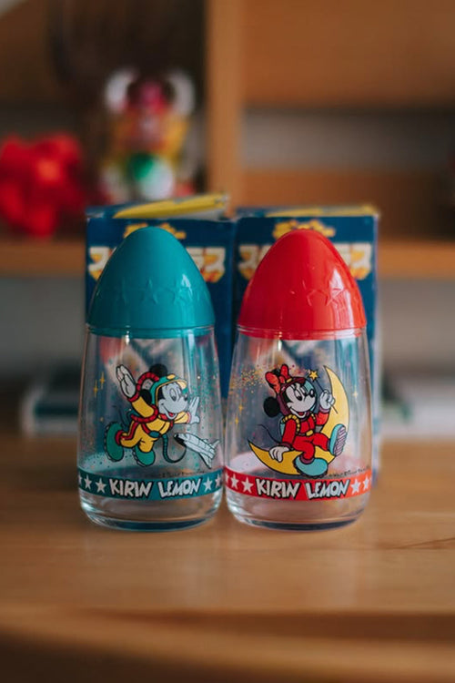 80'sノベルティグラス(キリンビール ディズニースペースグラス)