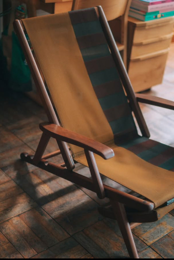 マルニ木工 折りたたみ式デッキチェア