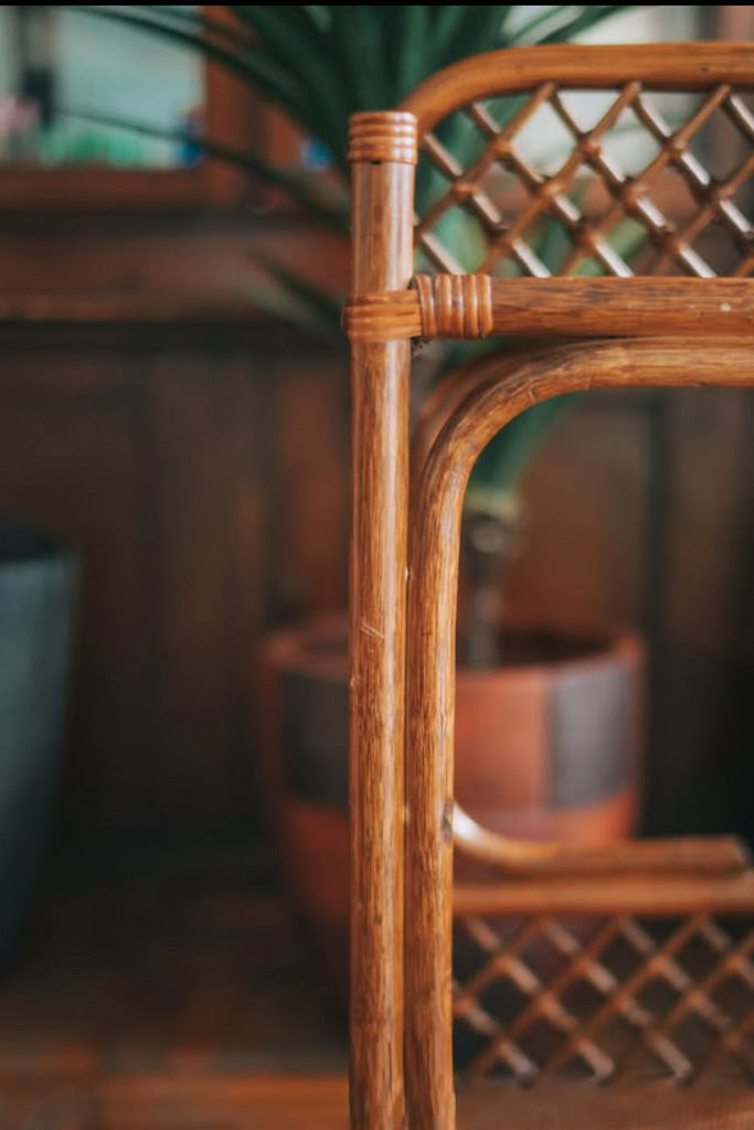 ラタンワイドラック