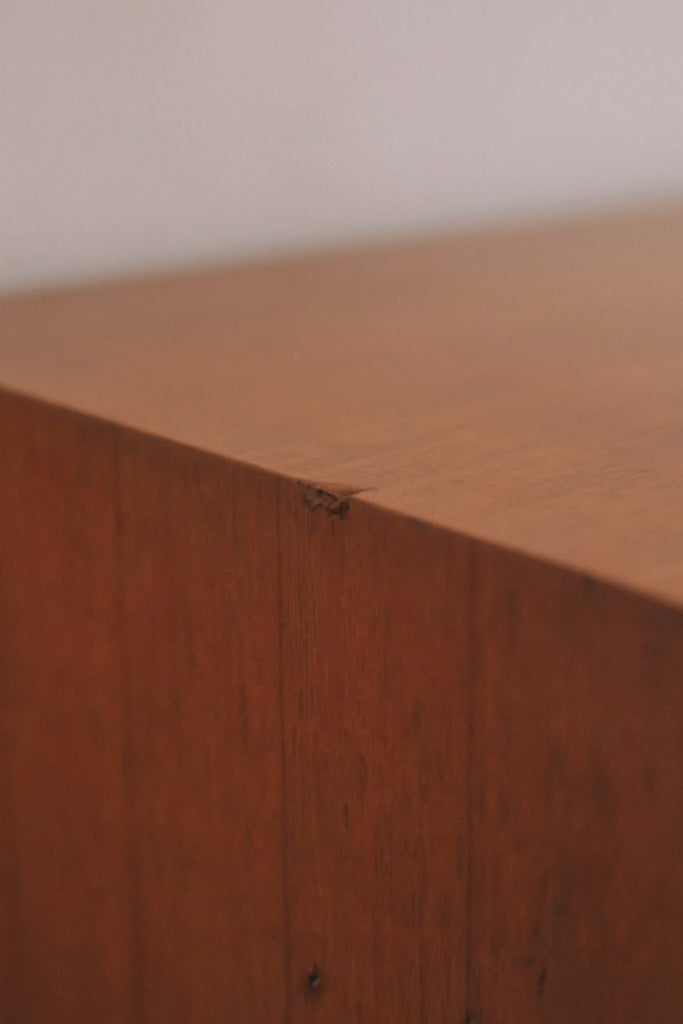 チーク材ライティングビューロー