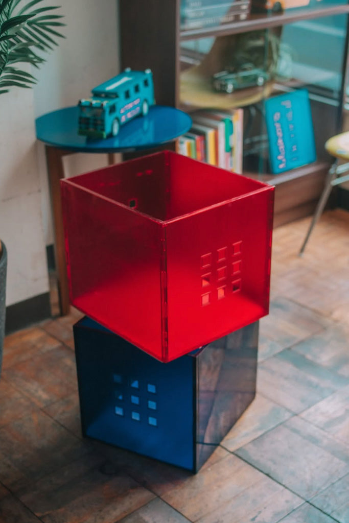 IKEA LEKMAN(赤・青)