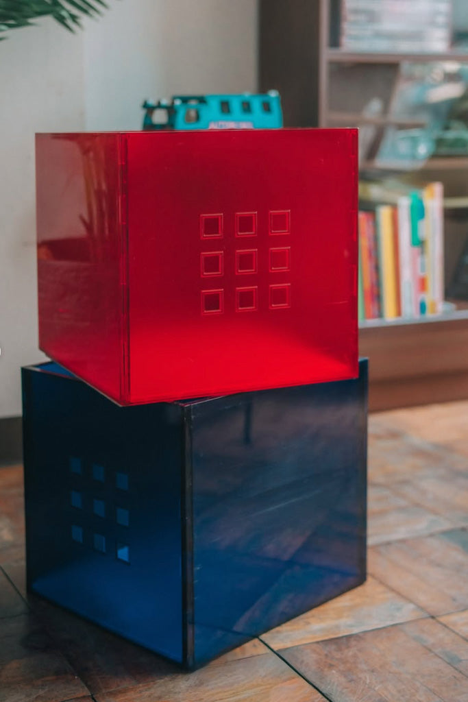 IKEA LEKMAN(赤・青)