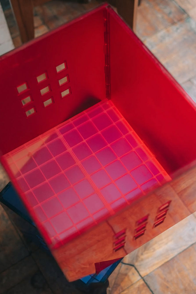 IKEA LEKMAN(赤・青)