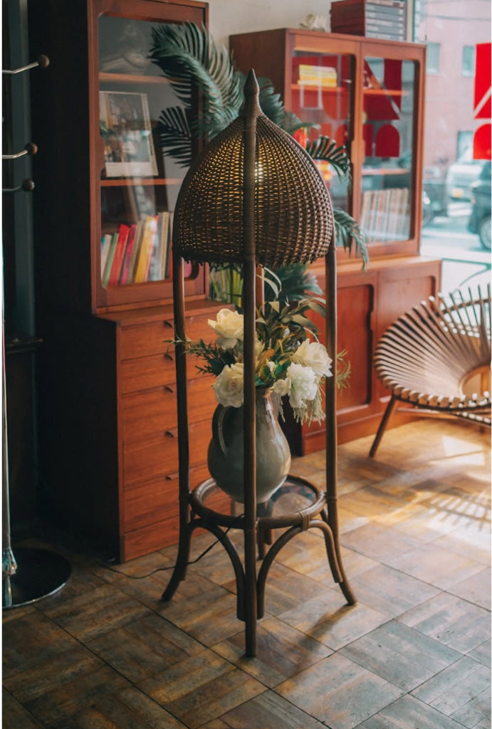 ラタンフロアライト