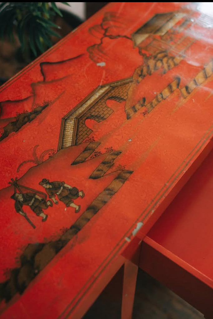 中国製オレンジのコンソール