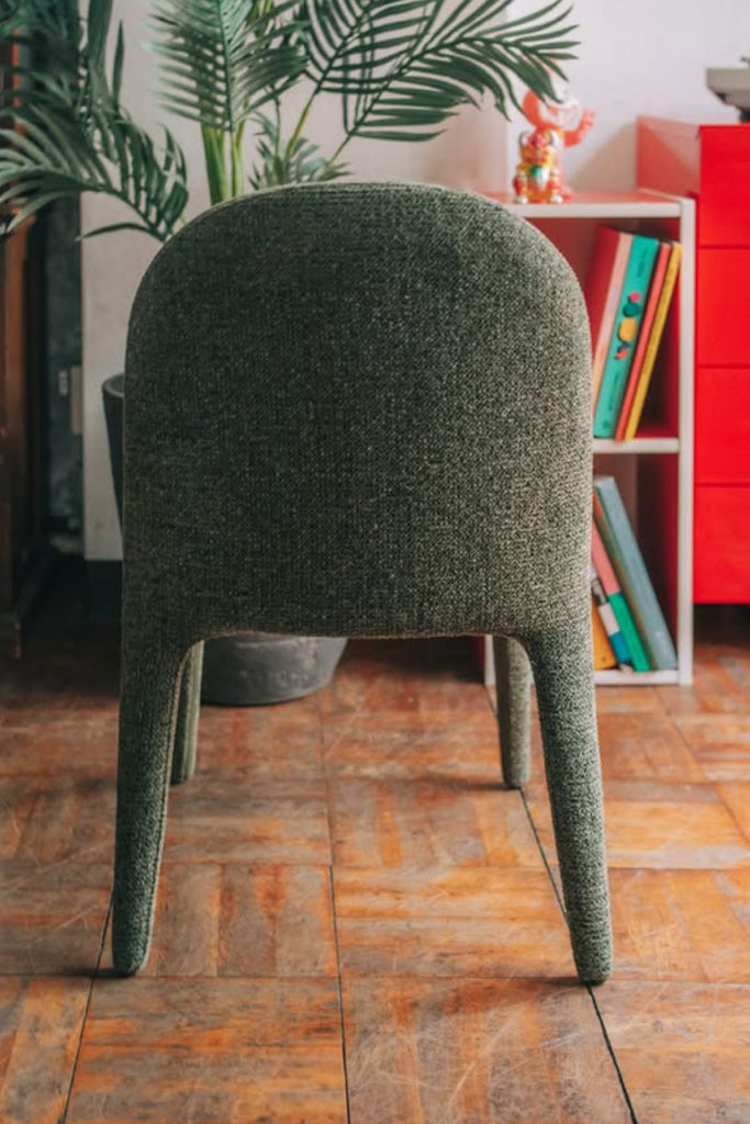 fujieiグリーンのダイニングチェア