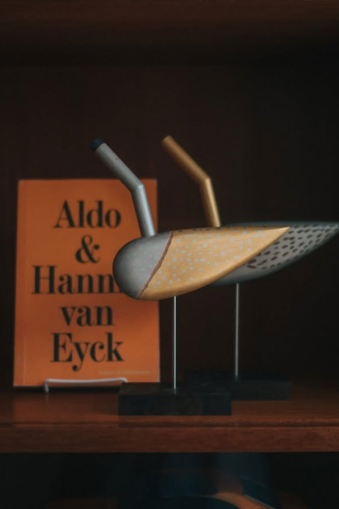 鳥のオブジェ(シルバー)