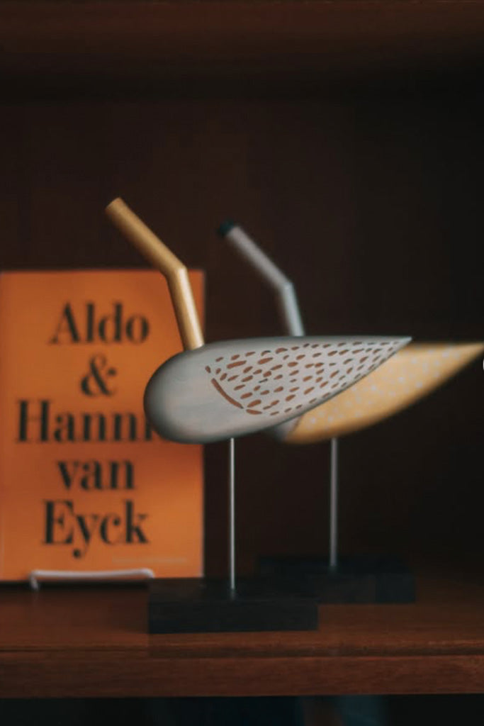 鳥のオブジェ(シルバー)