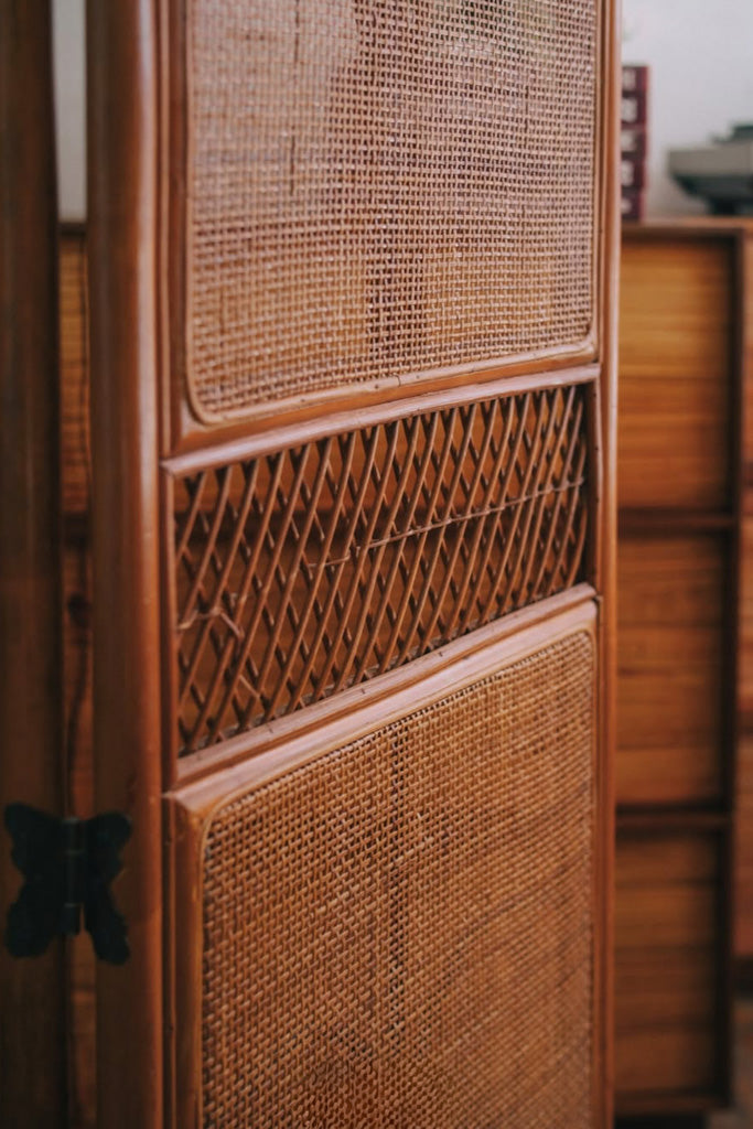 ラタンパーテーション