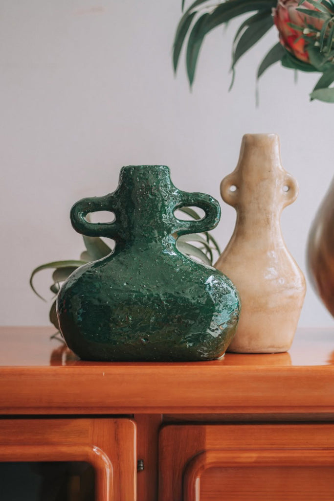 Jade Patonフラワーベース(グリーン)