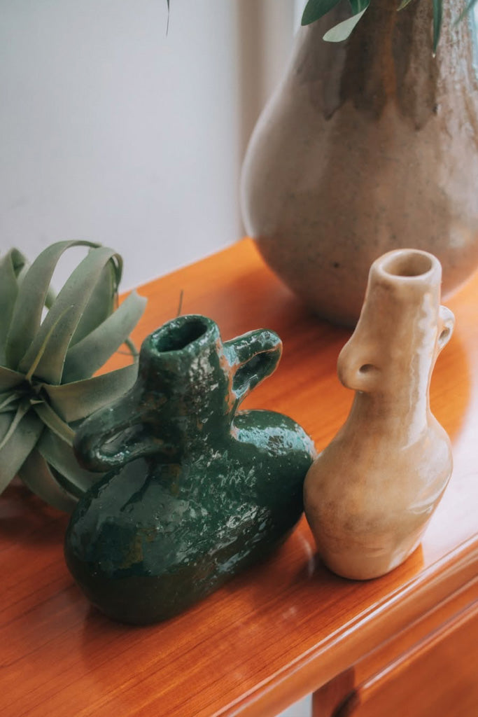 Jade Patonフラワーベース(グリーン)