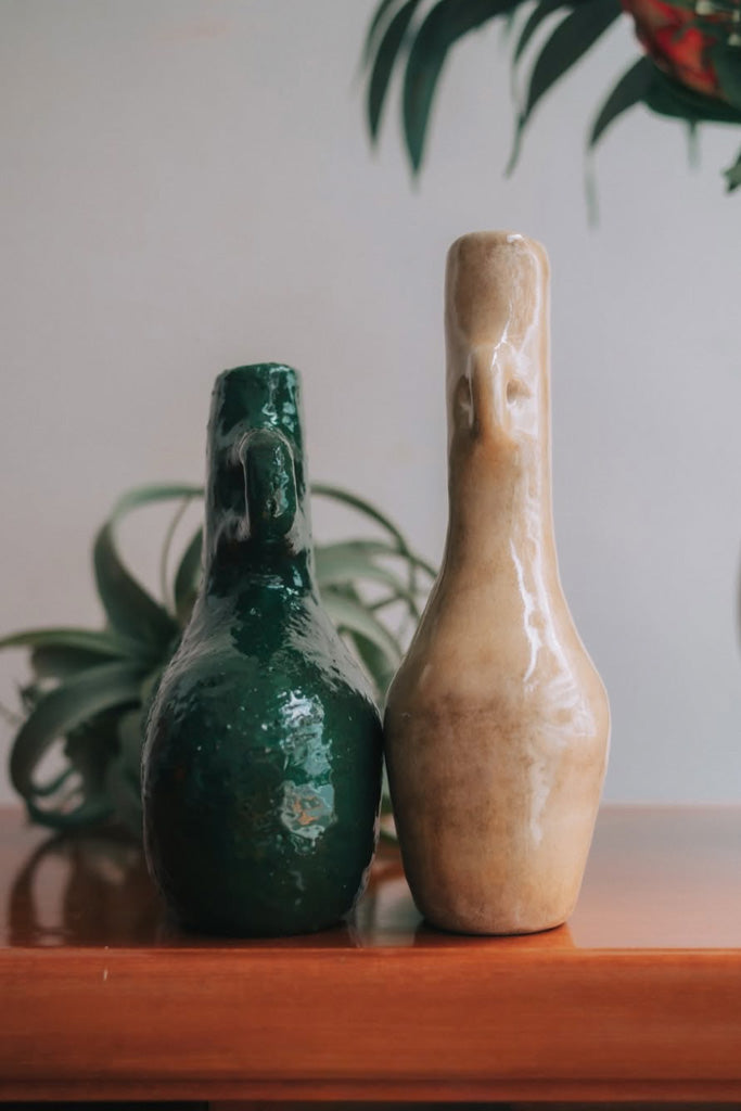 Jade Patonフラワーベース(グリーン)