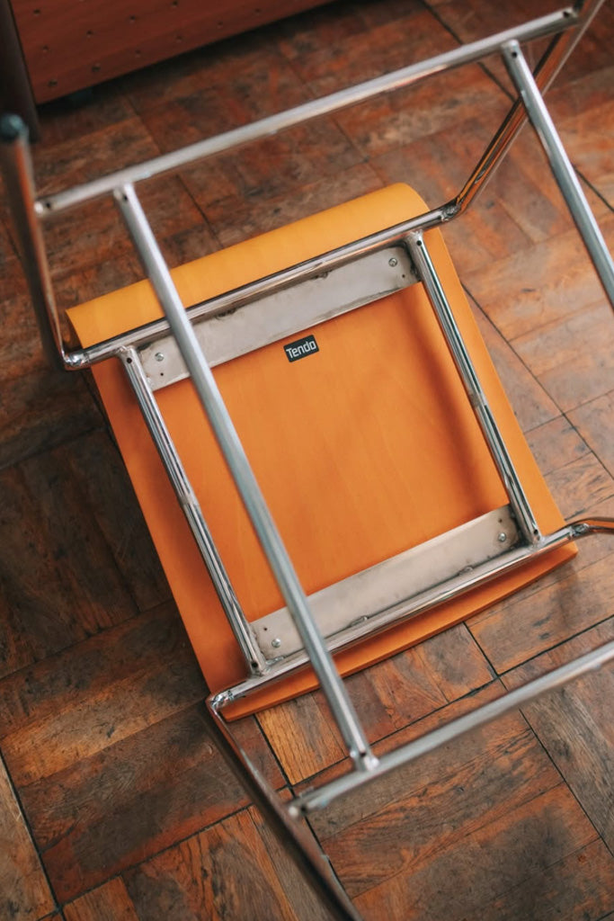 天童木工 ハイチェア（赤）