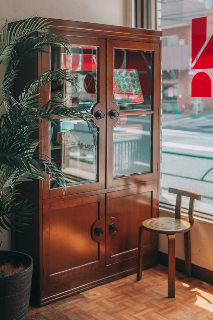 イギリス製マホガニーキャビネット