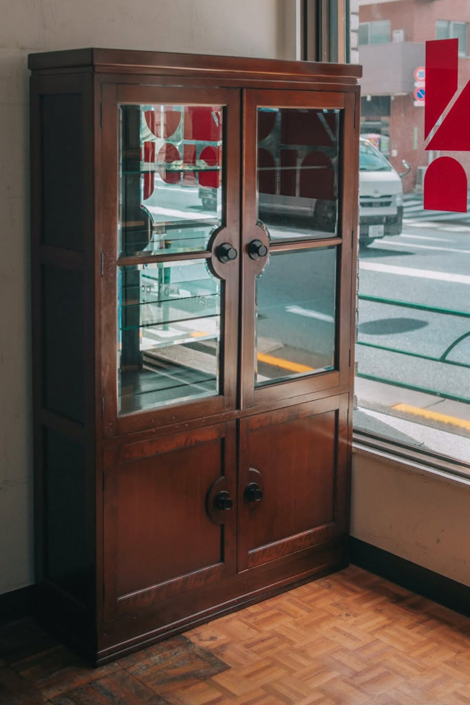 イギリス製マホガニーキャビネット