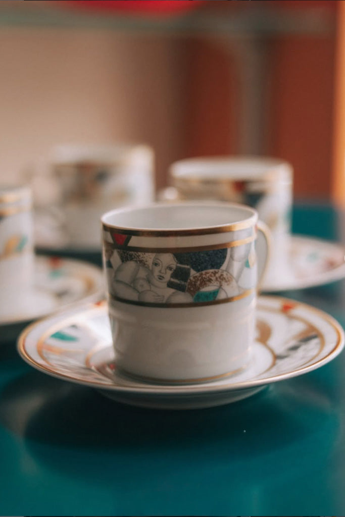 BERNARDAUD デミタスカップ&ソーサー