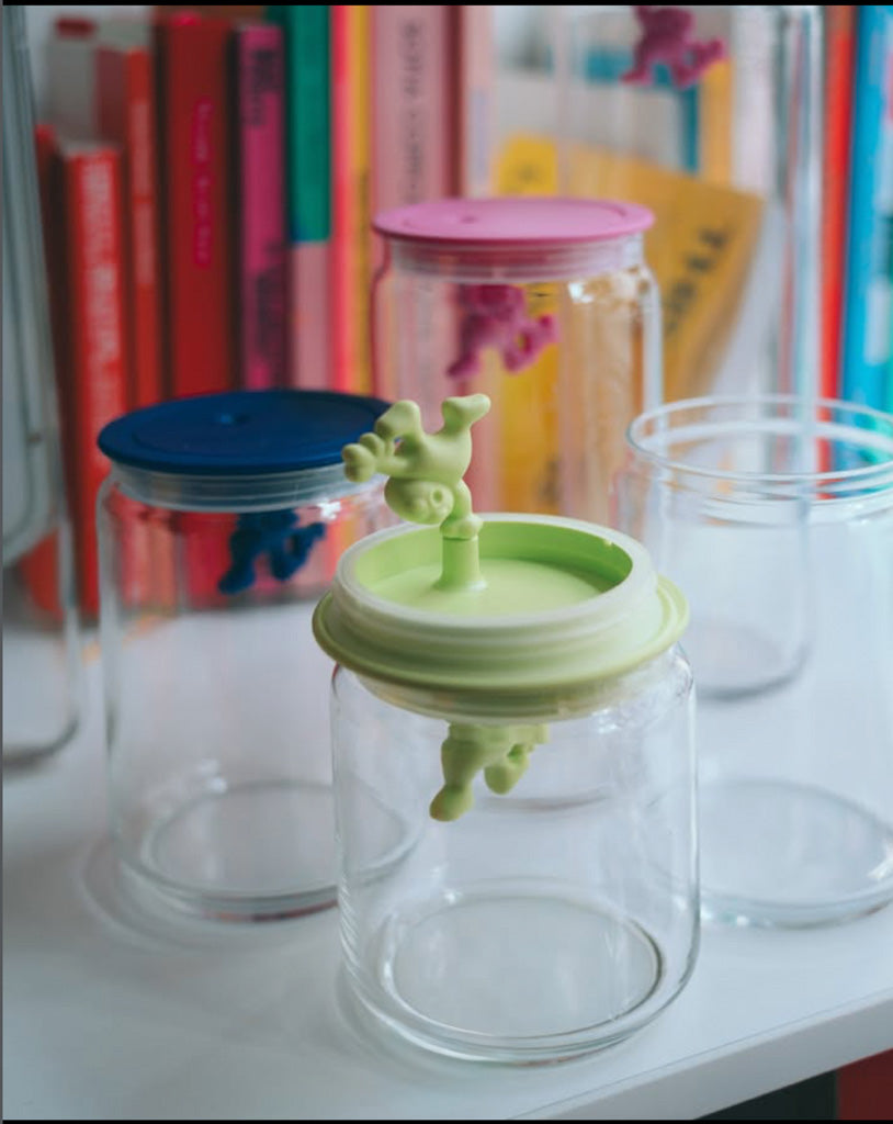 ALESSI ガラスキャニスターセット