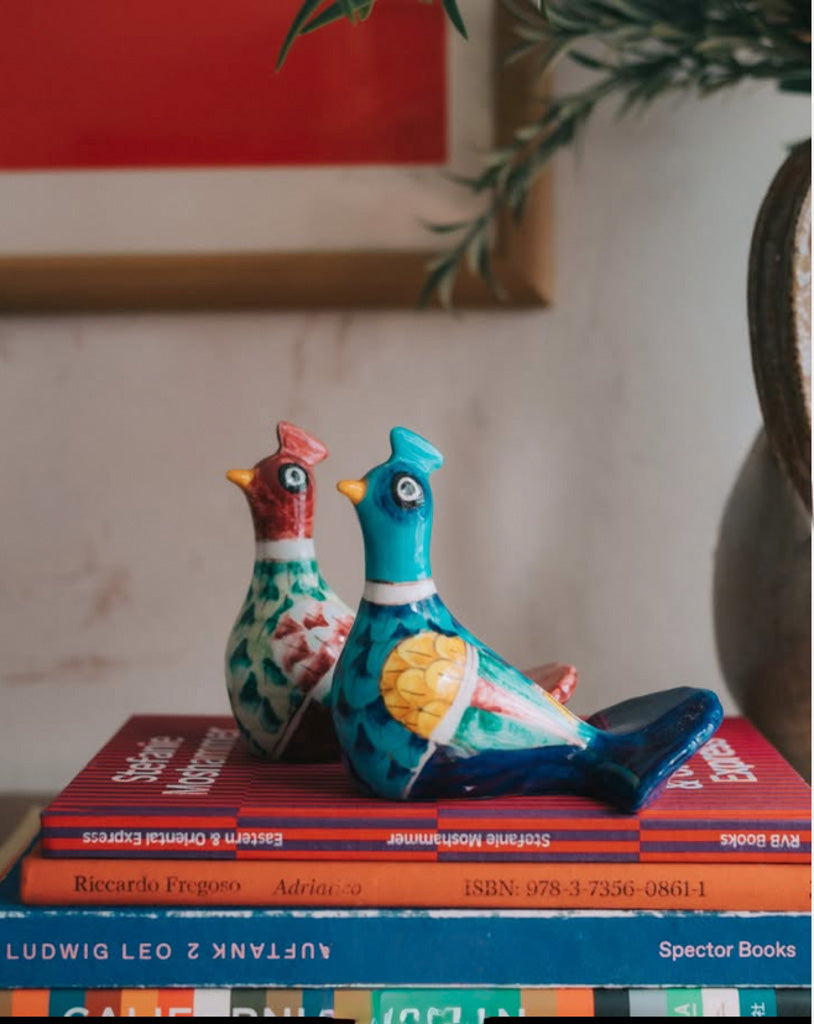 イタリア製鳥の置物