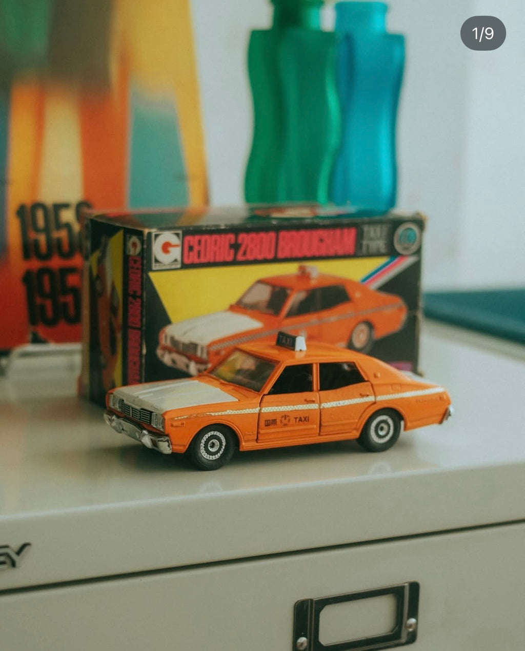 日産セドリックタクシーミニカー