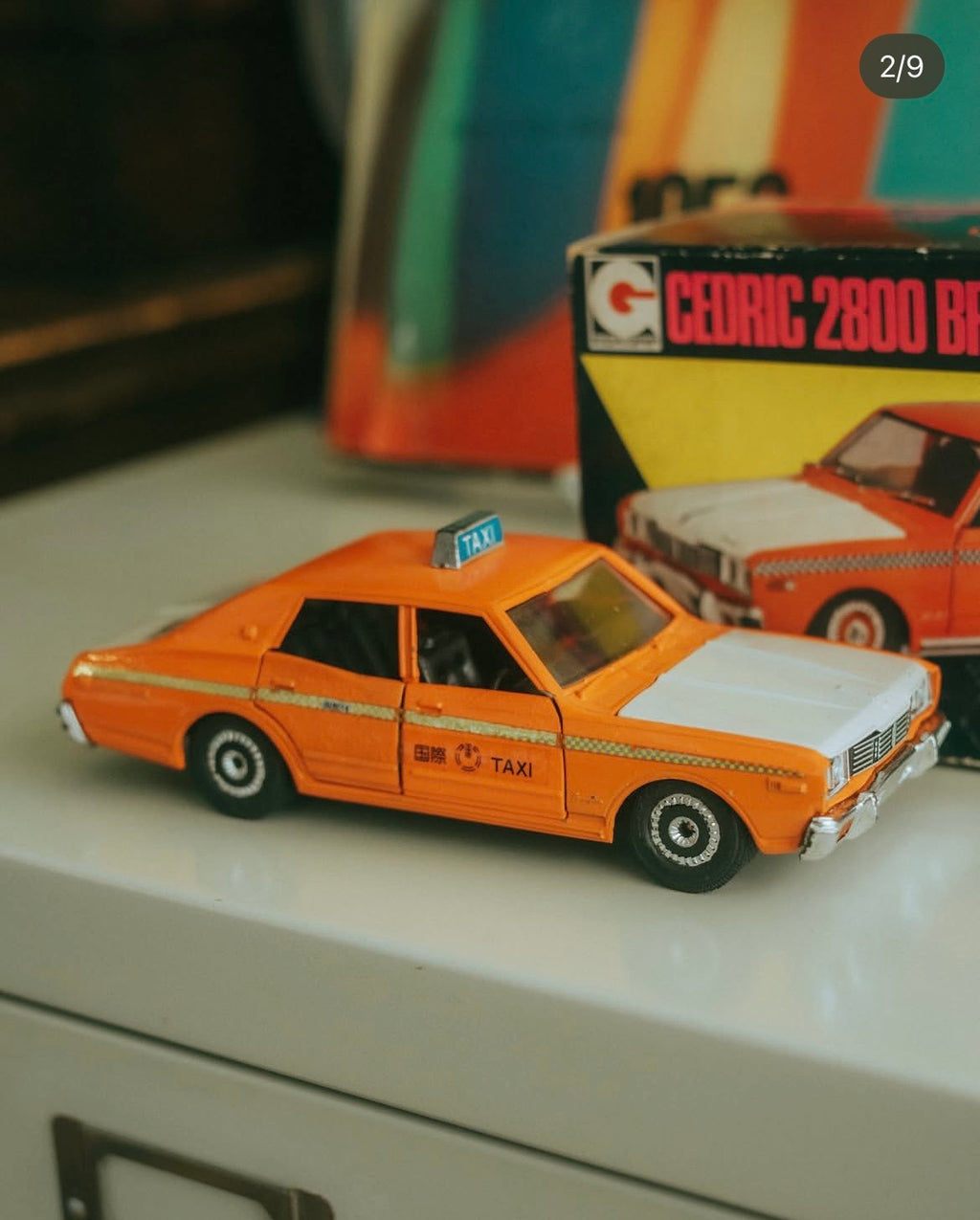 日産セドリックタクシーミニカー