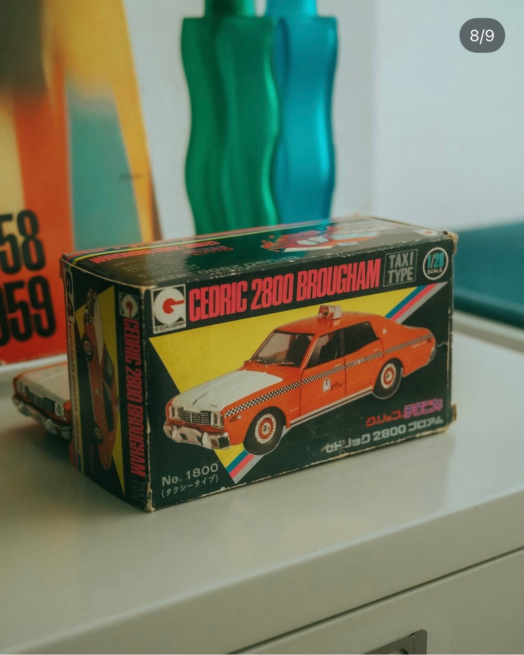 日産セドリックタクシーミニカー