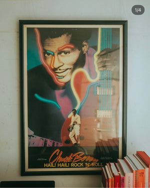 チャック・ベリーポスター額装