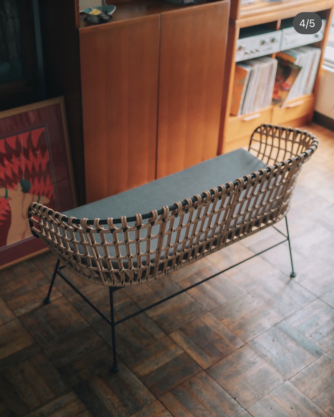 KARE ラタンベンチ