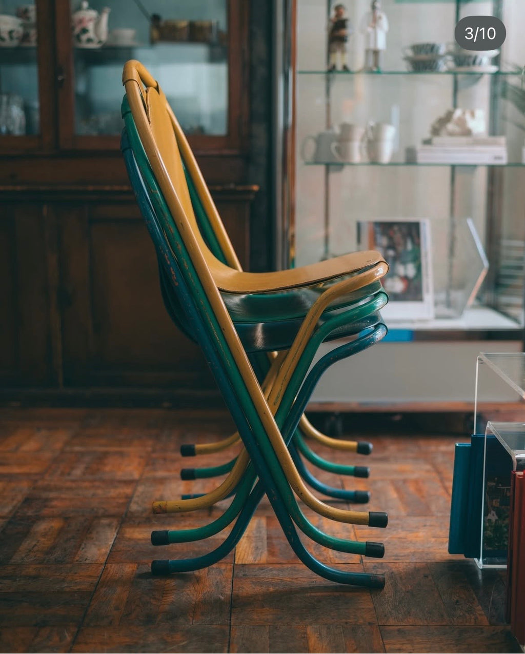 Harry Sebel Plywood Stacking Chair